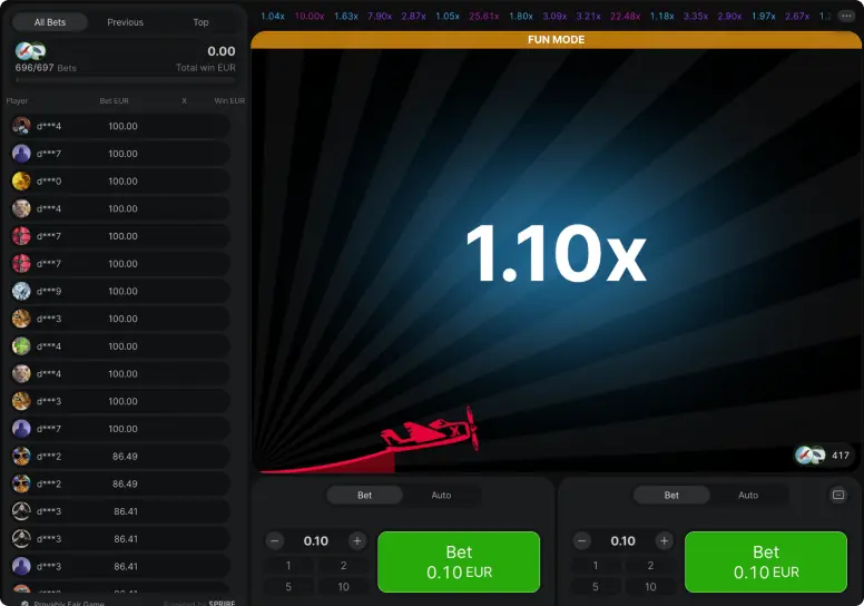 Original Aviator Game Screenshot